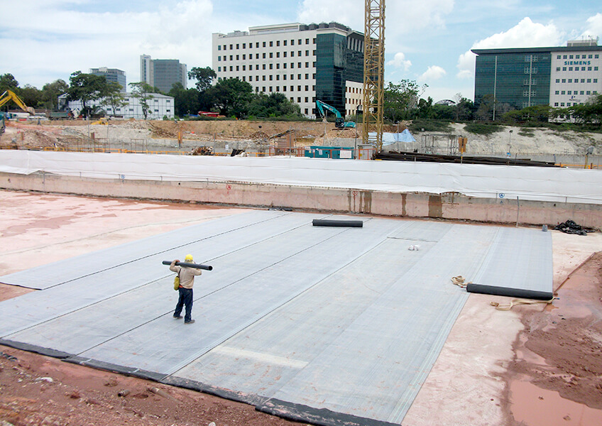 Bentonite Waterproofing System
