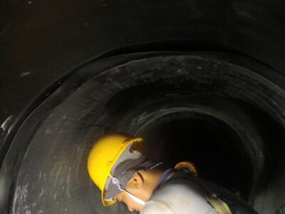Sewer Manhole and Shaft Lining — PUB sewer projects, Singapore