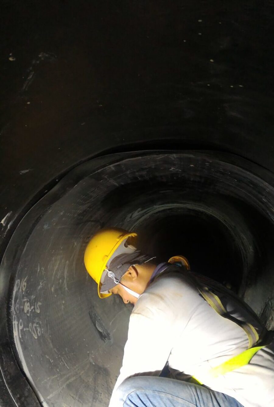 Sewer Manhole and Shaft Lining — PUB sewer projects, Singapore