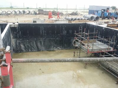 Naphtha Import Facilities — Contaminated Fire Water Pit — Jurong Island, Singapore