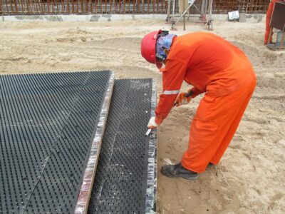 Naphtha Import Facilities — Contaminated Fire Water Pit — site photograph 3 of 8