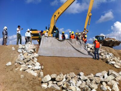 T-Bund Marine Revetment — Jurong Island, Singapore
