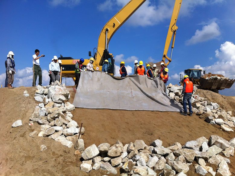 T-Bund Marine Revetment — Jurong Island, Singapore
